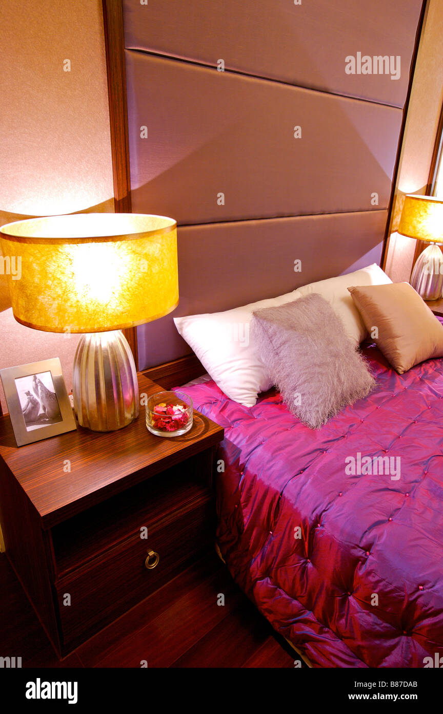 Bedroom details and decorations Stock Photo Alamy