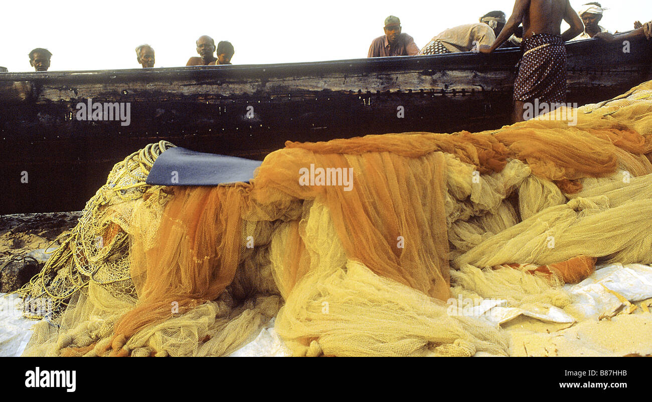 Keralan fishing nets, Kerala, India Stock Photo Alamy