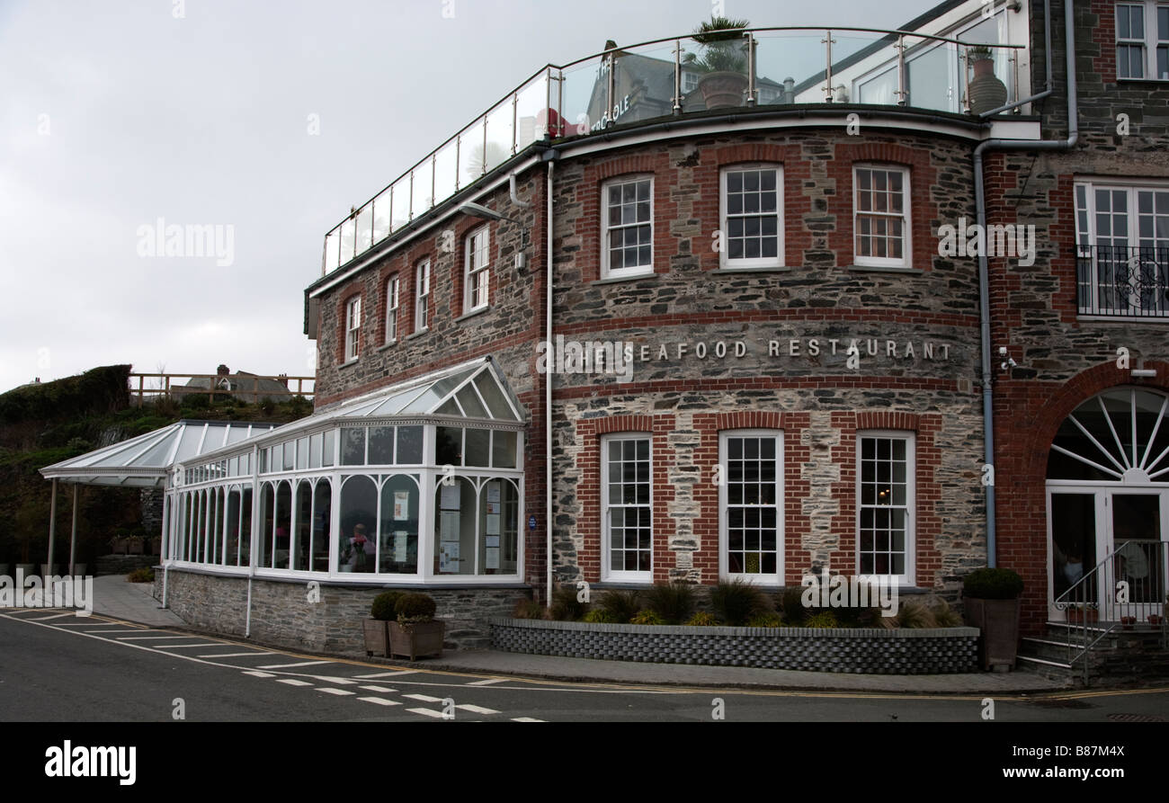 The Seafood Restaurant Padstow Stock Photo