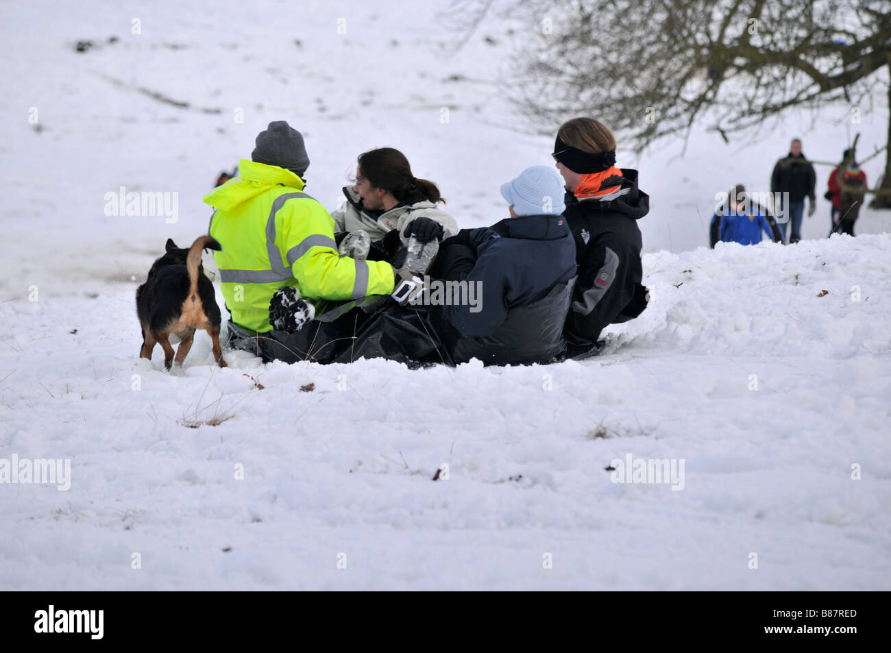 Recreational sledding hi-res stock photography and images - Alamy