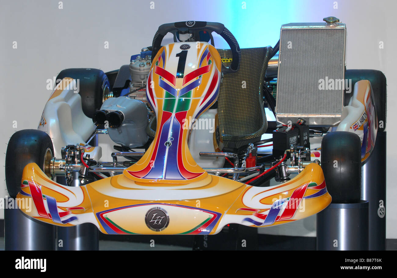 CIK FIA Karting Adwards, Hamilton LH Kart, Monaco Stock Photo - Alamy