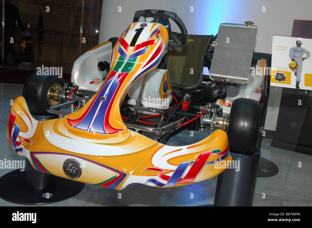 CIK FIA Karting Adwards, Hamilton LH Kart, Monaco Stock Photo