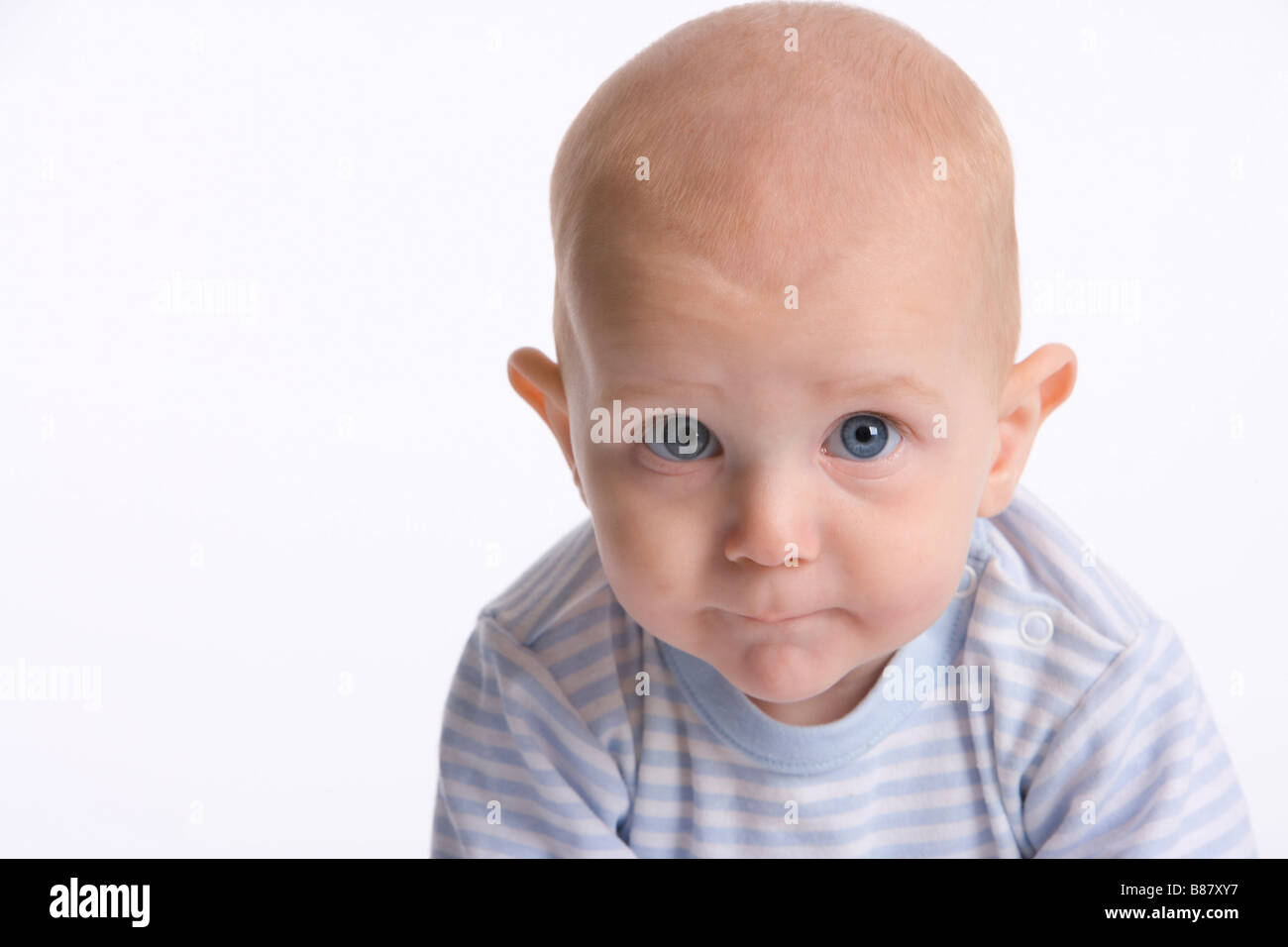 Portrait of a baby boy Stock Photo - Alamy