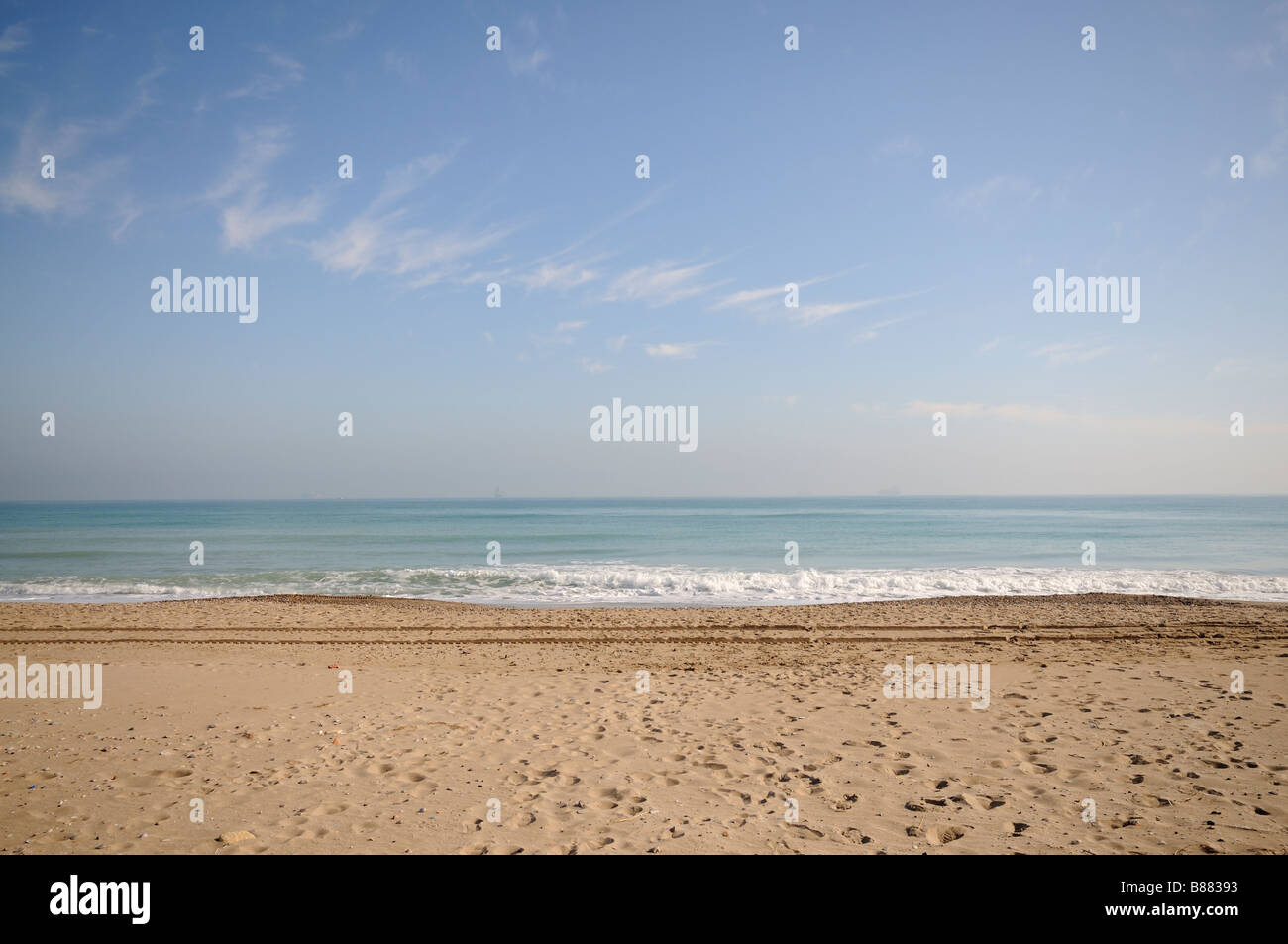 Seashore. El Saler. Valencian Community. Spain Stock Photo