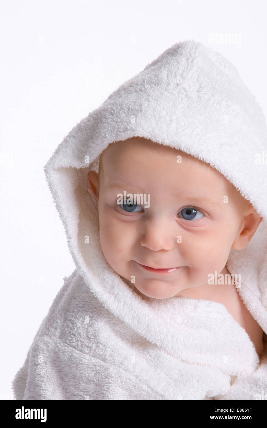 Portrait of a baby boy with a cap Stock Photo Alamy