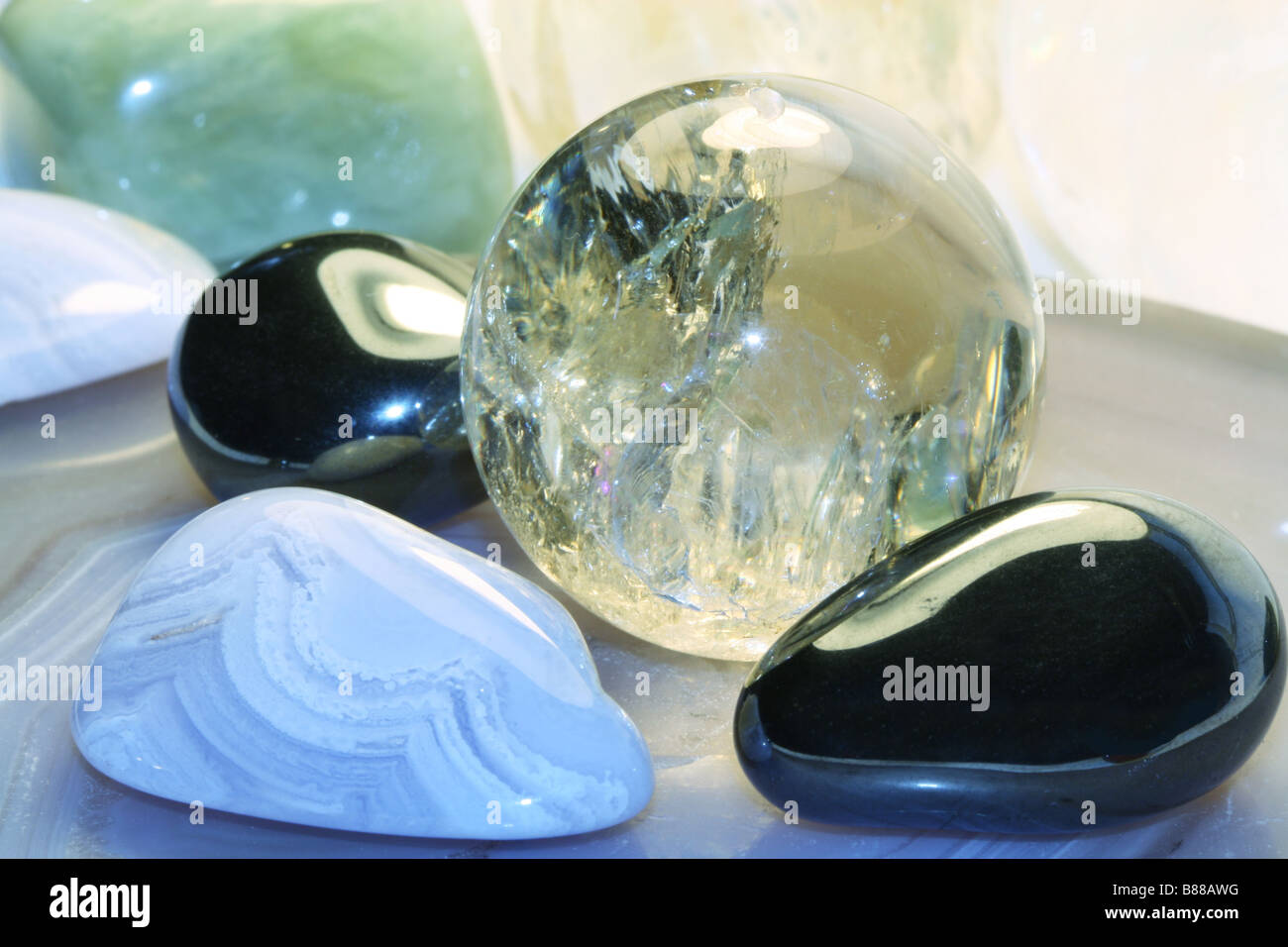 Ball for mineral Stock Photo Alamy