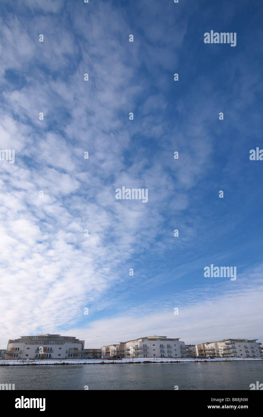 Chertsey bridge warf chertsey surrey new build new development hires