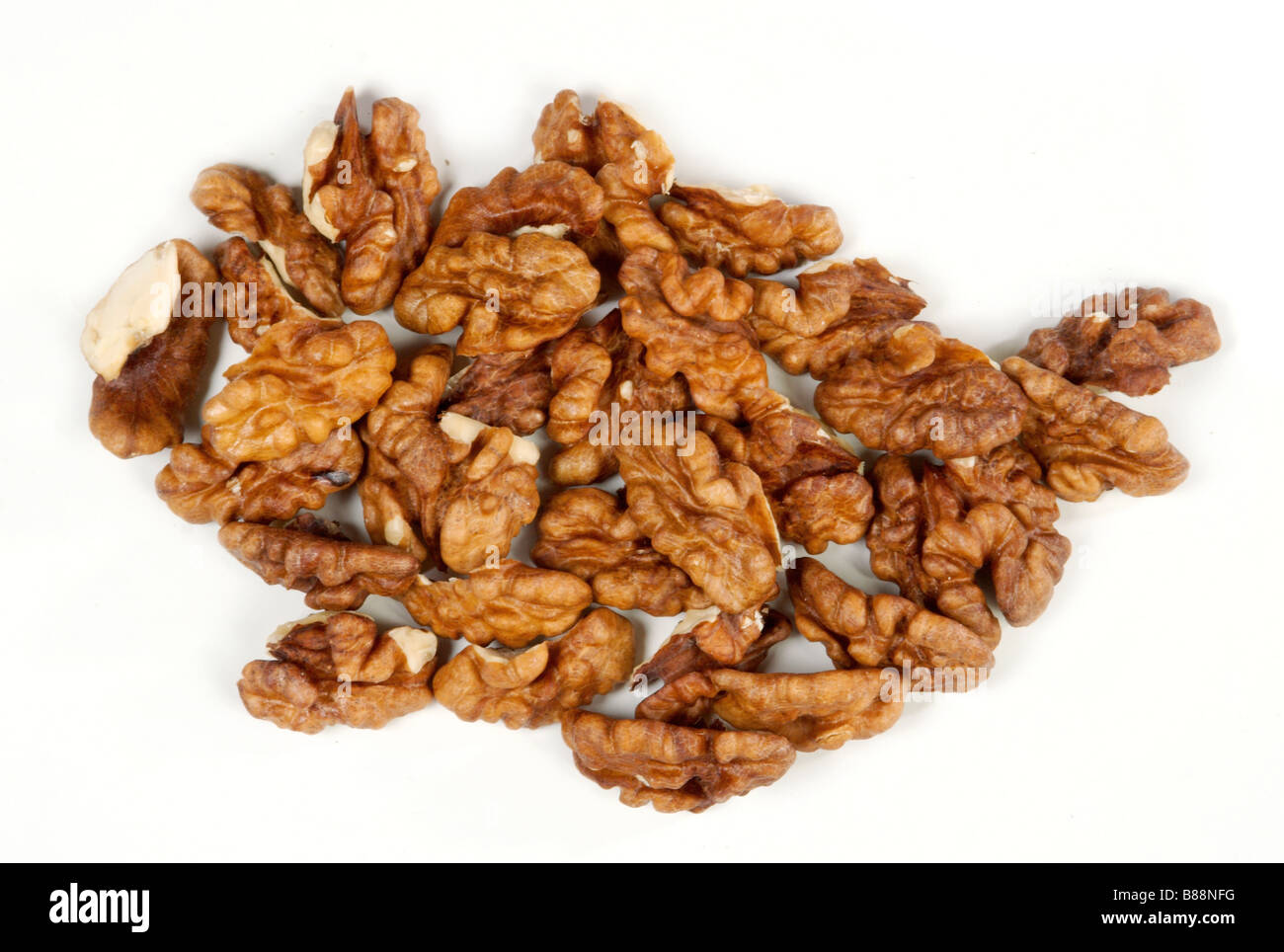 Walnuts well stimulate work of a brain Stock Photo Alamy