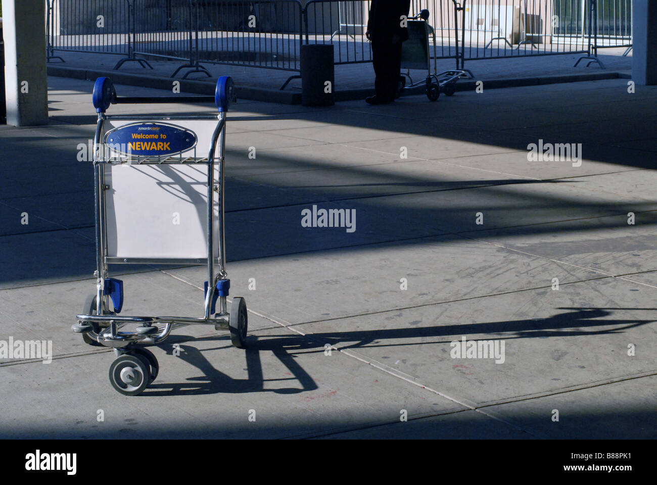 Airport trolley hires stock photography and images Alamy