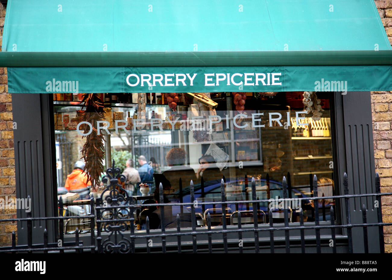 Orrery Epicerie in Marylebone, London Stock Photo