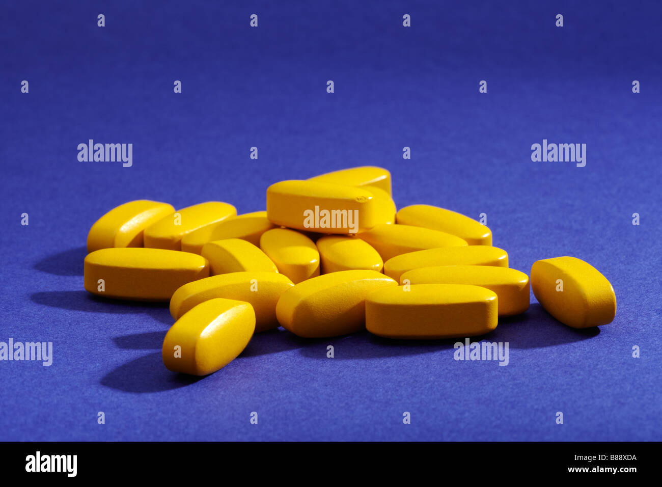 Vitamin Tablets Stock Photo Alamy
