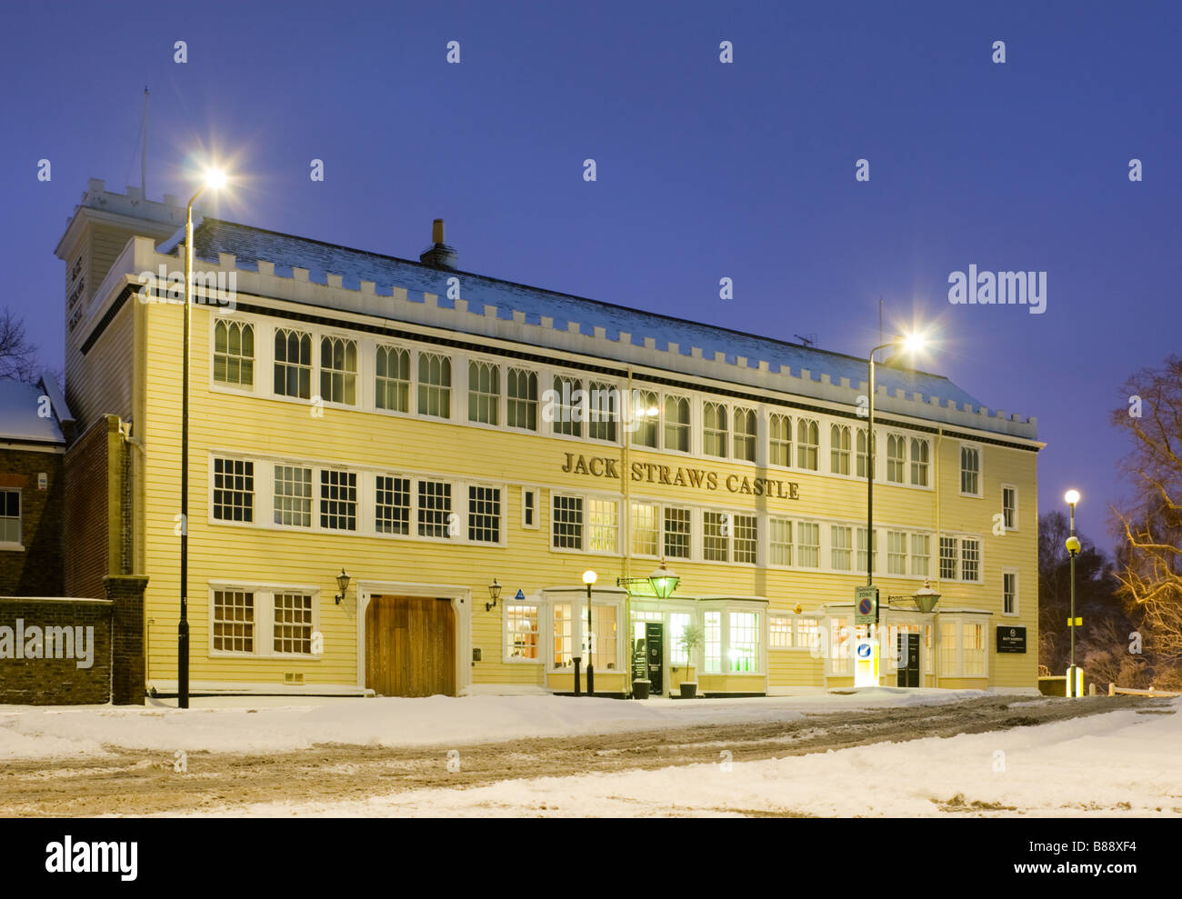 Jack Straw's Castle London Stock Photo Alamy