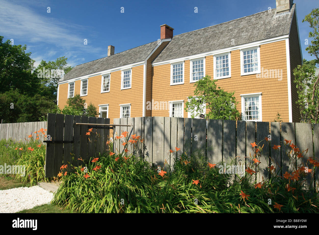 historic shelburne nova scotia canada Ross Thomson House Stock Photo