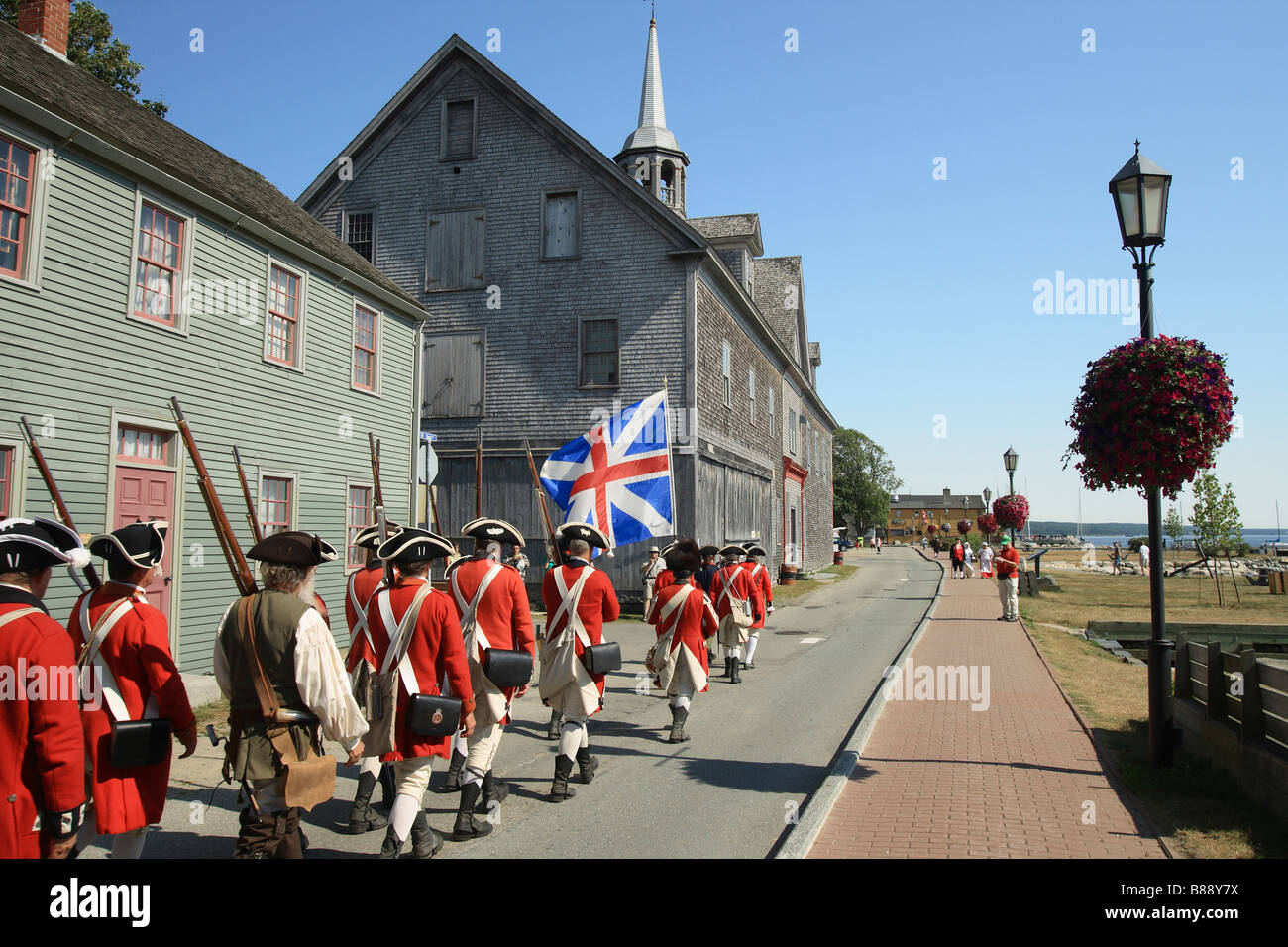 historic shelburne nova scotia canada Stock Photo Alamy