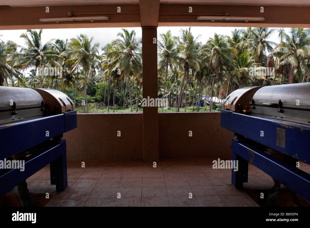 Turbines at a sewage water treatment plant in Panjim in Goa in India Stock Photo Alamy
