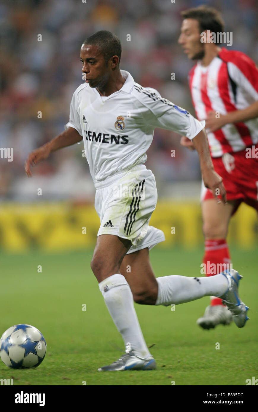 Robinho, with Real Madrid F.C Stock Photo - Alamy