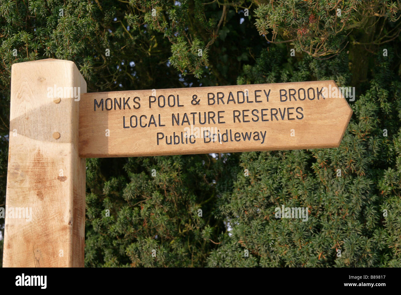 Monks Pool Winterbourne Gloucestershire England Stock Photo