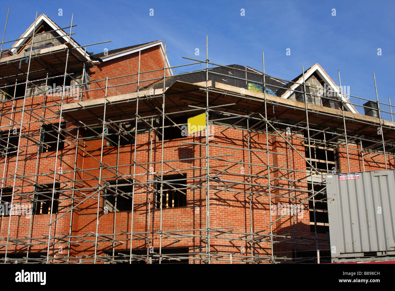 Apartments under construction in Nottingham, England, U.K Stock Photo