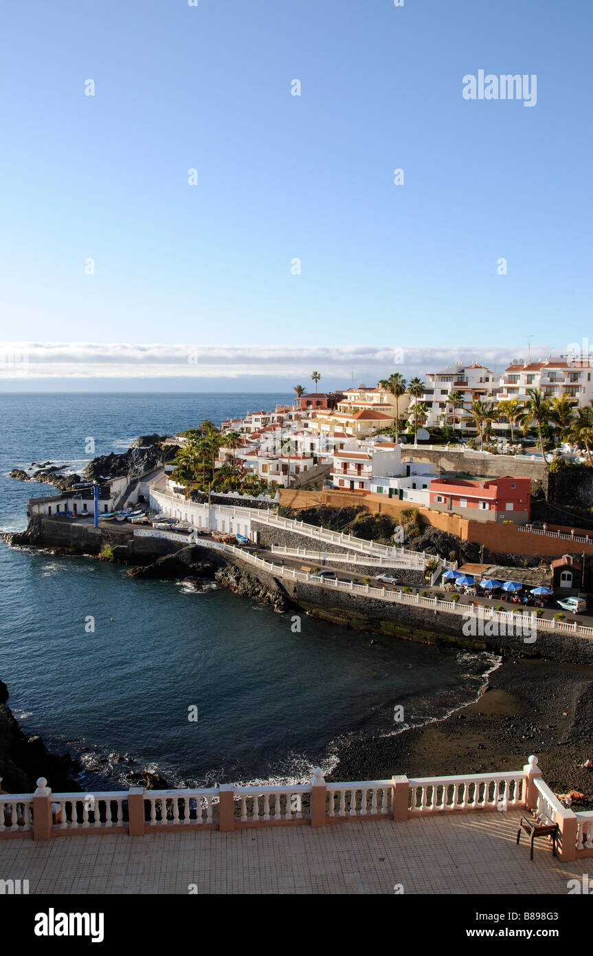 Puerto Santiago close to Los Gigantes south Tenerife Canary Islands Stock Photo