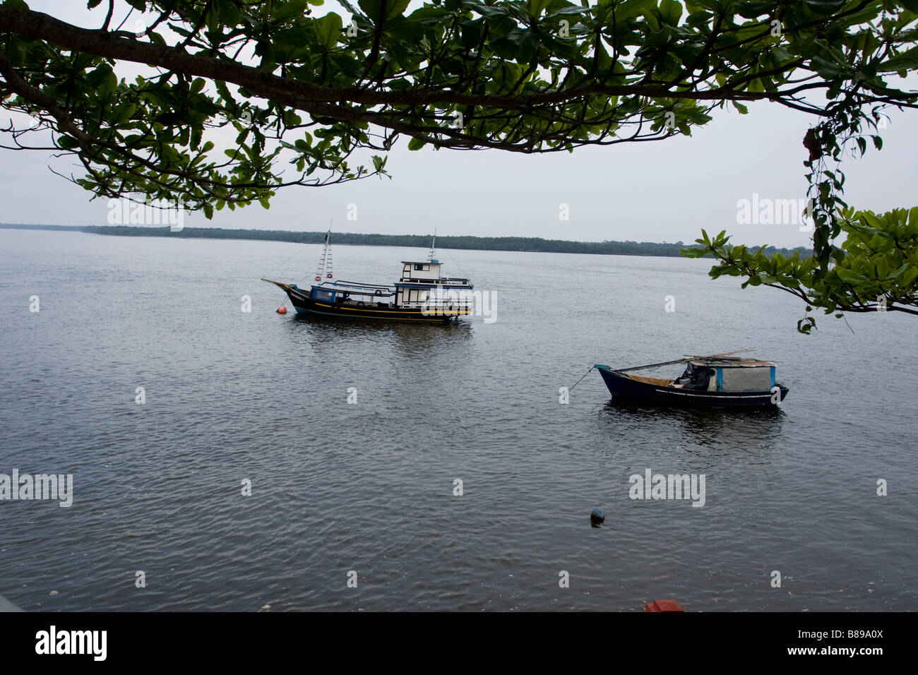 Sea coast of São Paulo - Brazil Stock Photo
