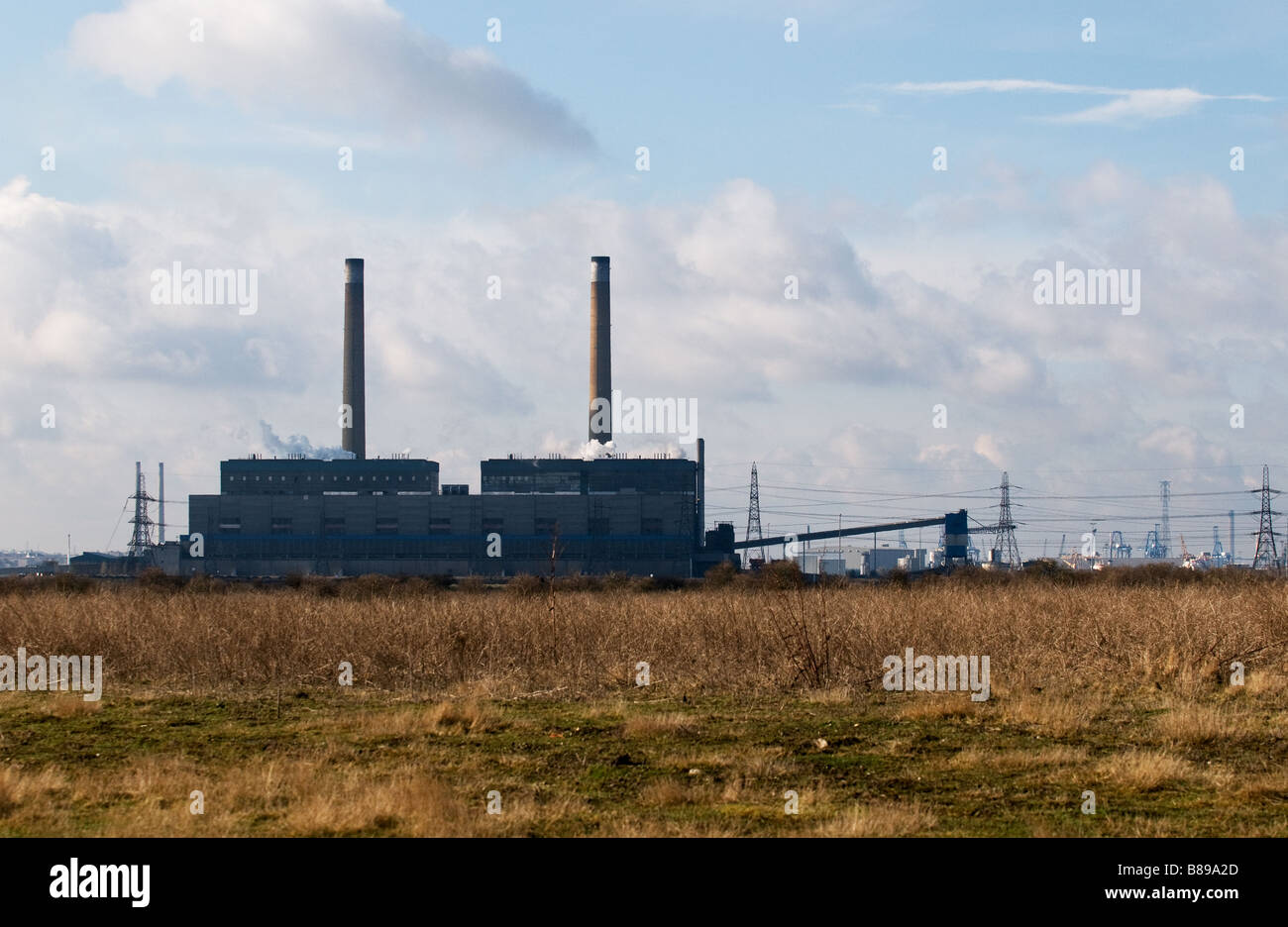 Tilbury Power Station In Essex Stock Photo - Alamy