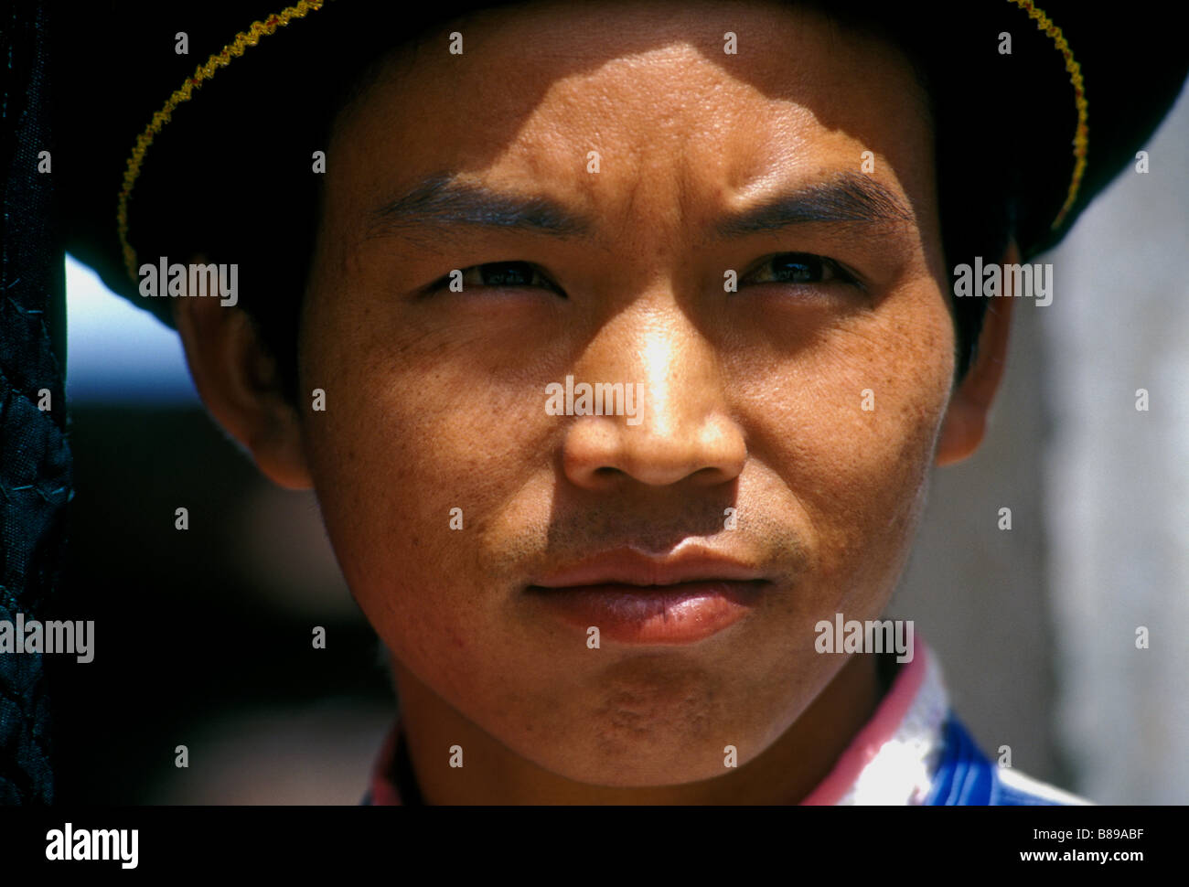 Chinese man, Sani man, Sani people, ethnic group, ethnic minority ...