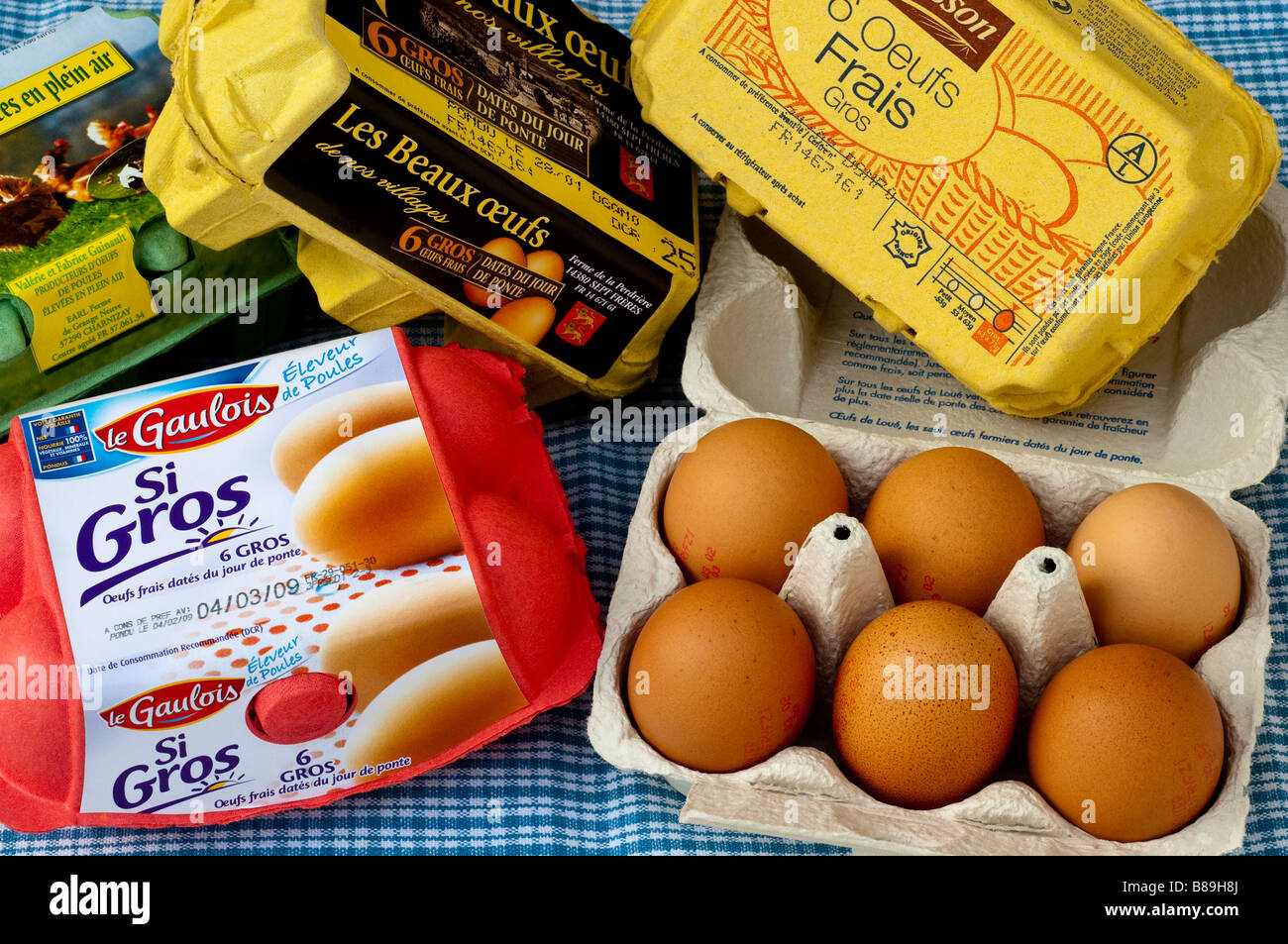 Oeufs Frais High Resolution Stock Photography And Images Alamy