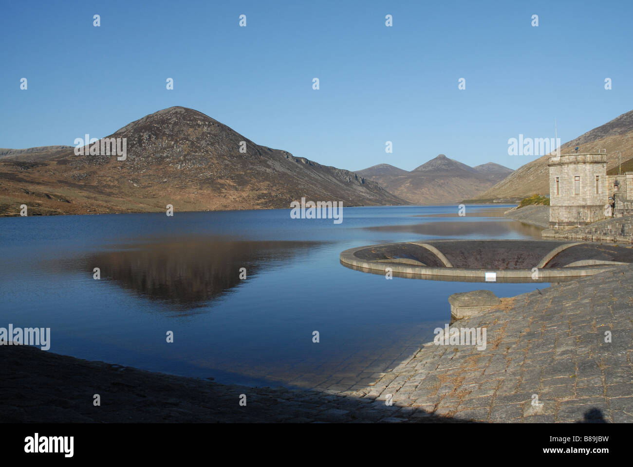 The Silent Valley Reservoir is a reservoir located in the Mourne Mountains near Kilkeel County