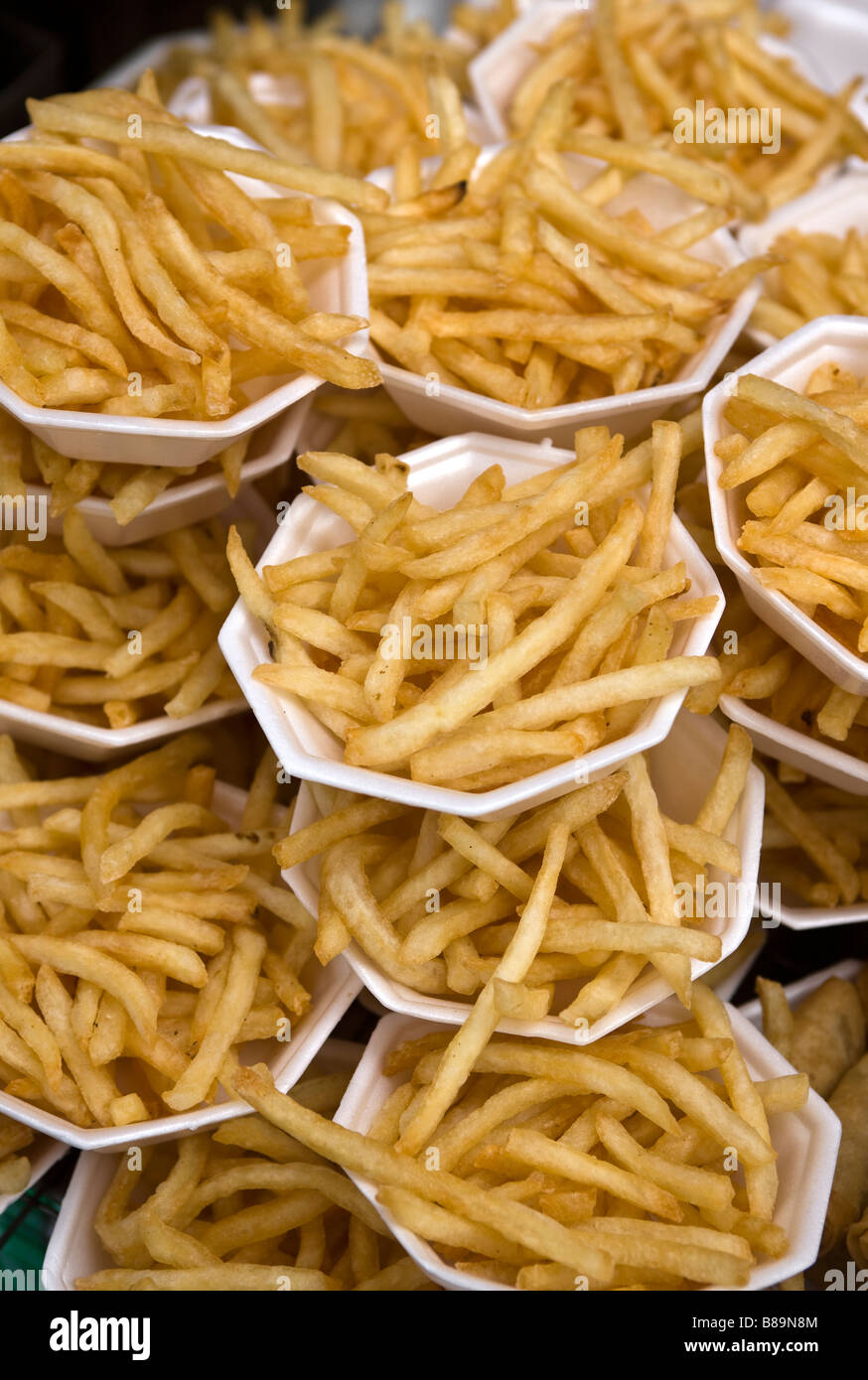 Fried Potato Chips or French Fries on sale at Chatuchak Weekend Market