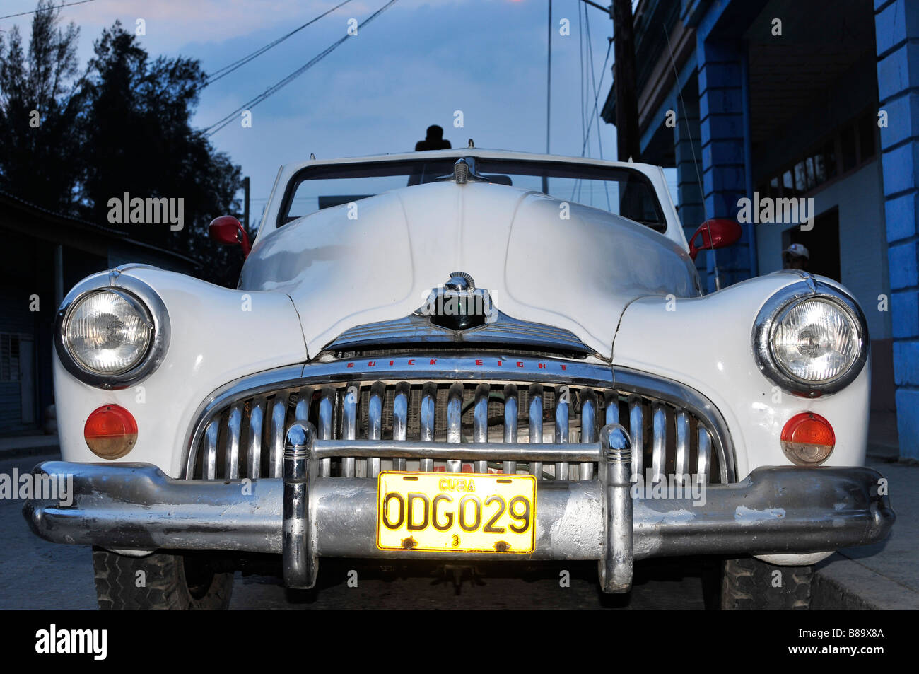 Old Car in Cuba Stock Photo