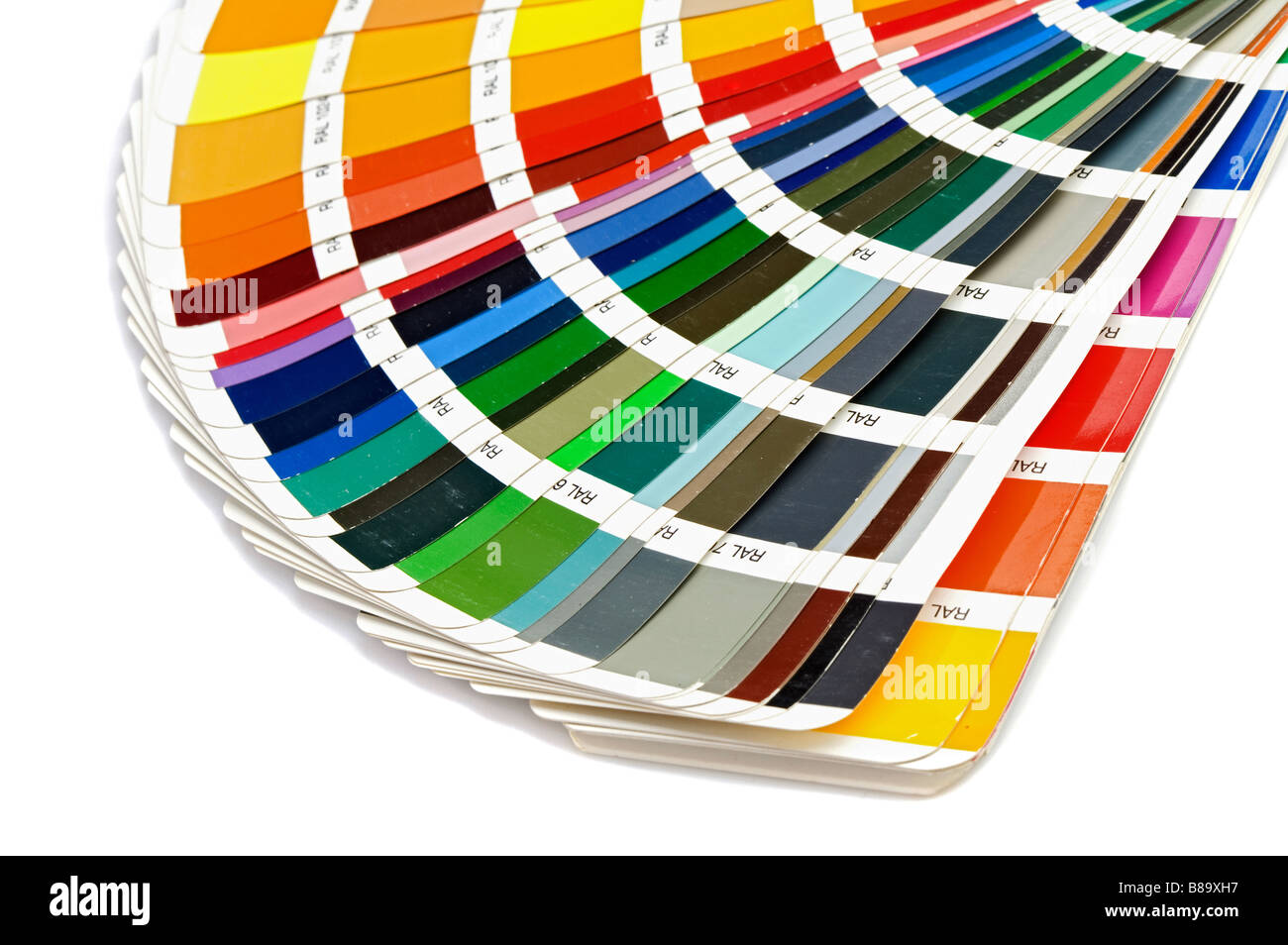 Shallower Color Color palette extended on a white background Shallow Depth of Field ...