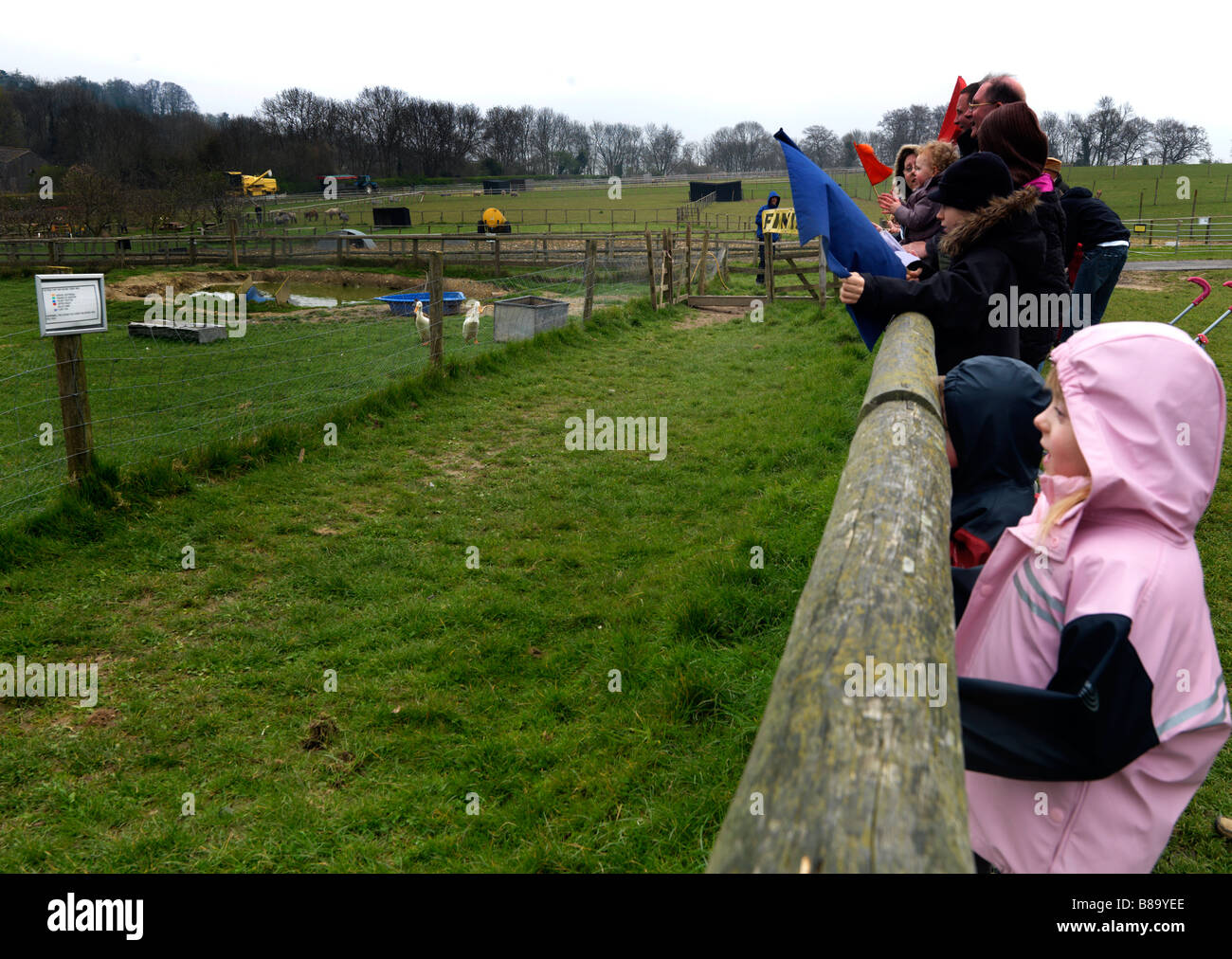 Bocketts Farm Leatherhead Surrey Barns Converted for Childrens Play Area with Slides and Farm