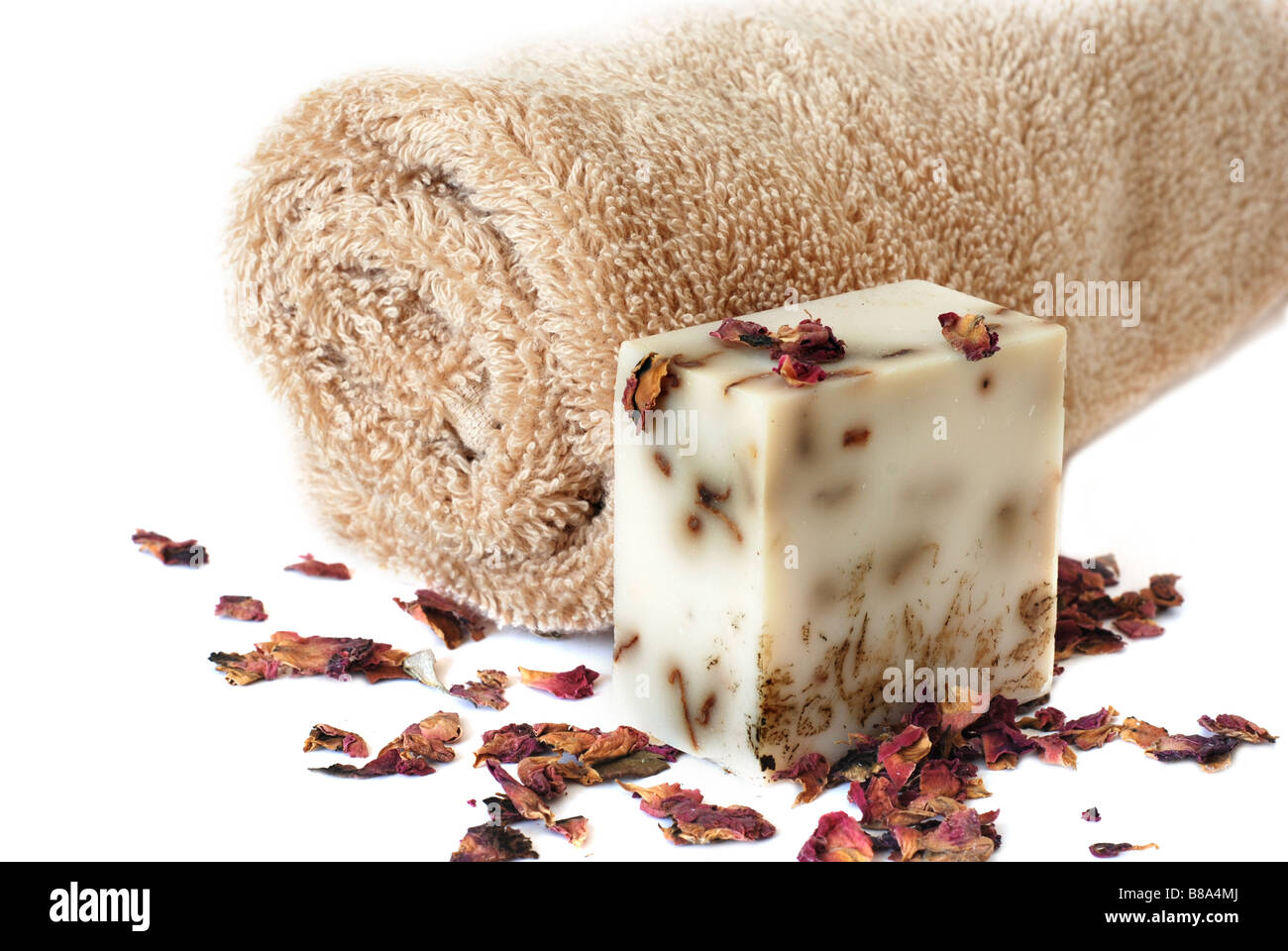 Handmade soap isolated pile hi-res stock photography and images - Alamy