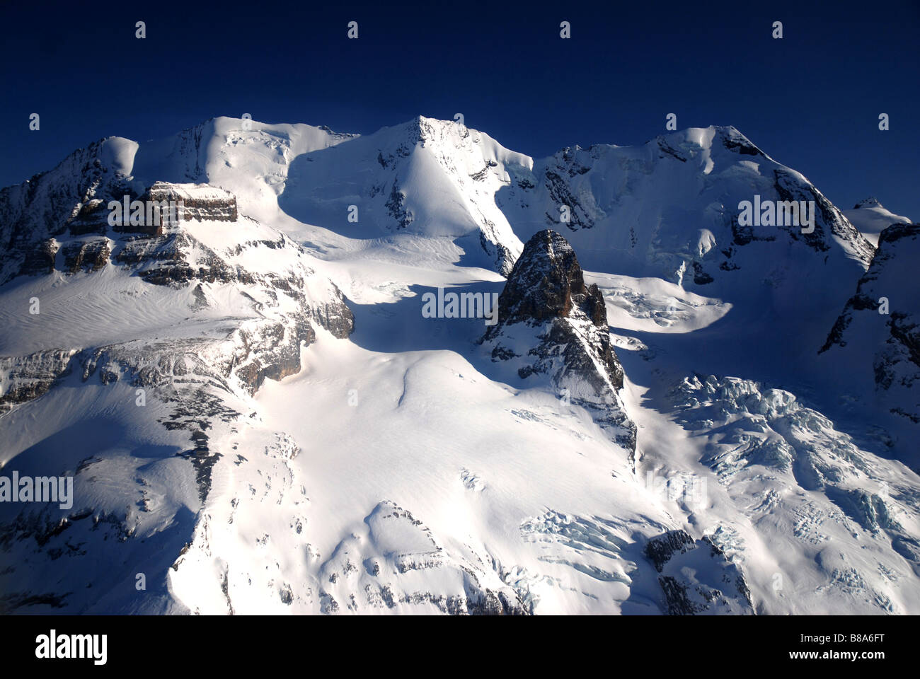 Bluemlisalp mountain, Bernese alps, Switzerland Stock Photo