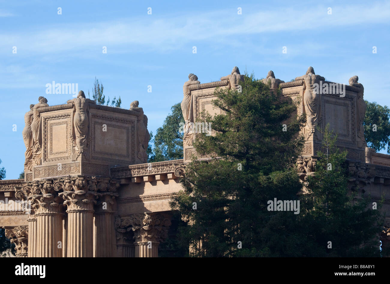 Palace of Fine Arts, San Franciso Stock Photo