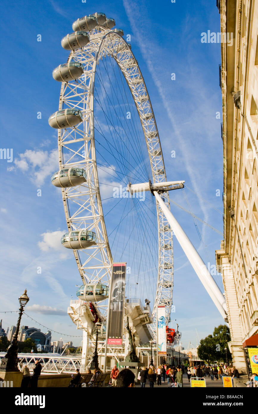 London Eye South Bank London England Stock Photo - Alamy