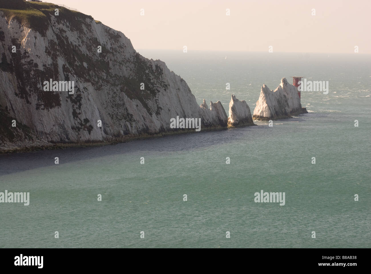 The Needles, Isle Of Wight, UK Stock Photo Alamy