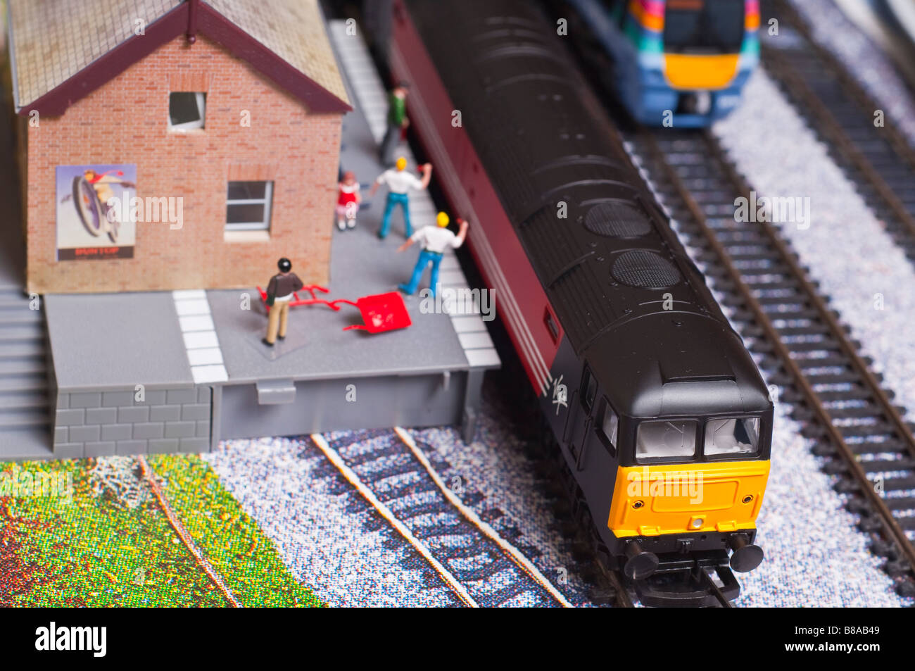 model railway train sets