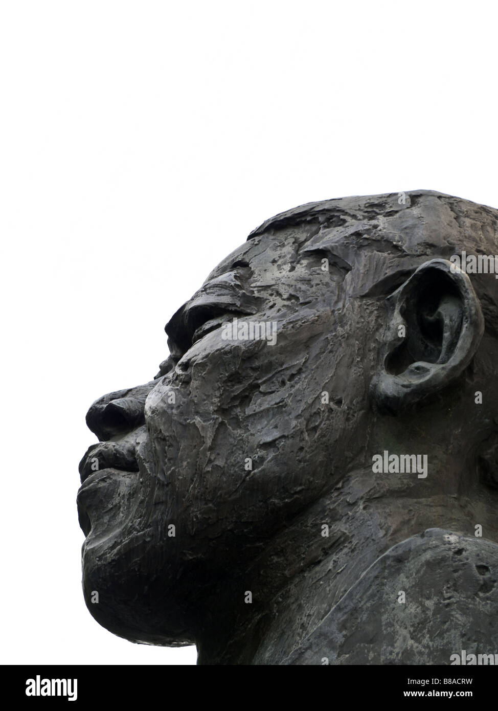 Nelson Mandela Sculpture by Ian Walters on the South Bank, London Stock Photo Alamy