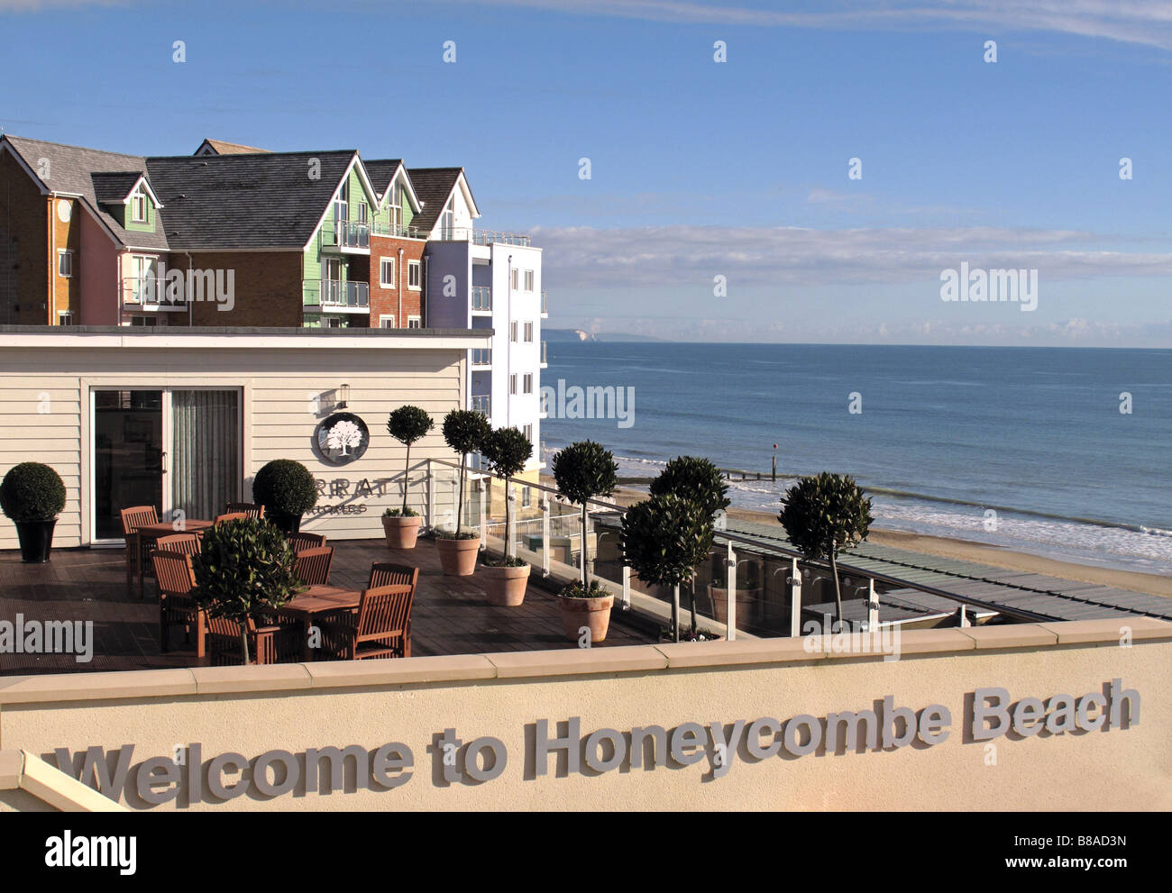 The new Barratt Homes development of seafront apartments on