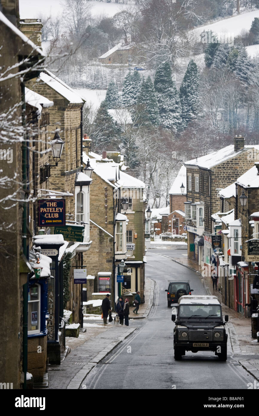 Pateley Bridge North Yorkshire England UK Stock Photo Alamy