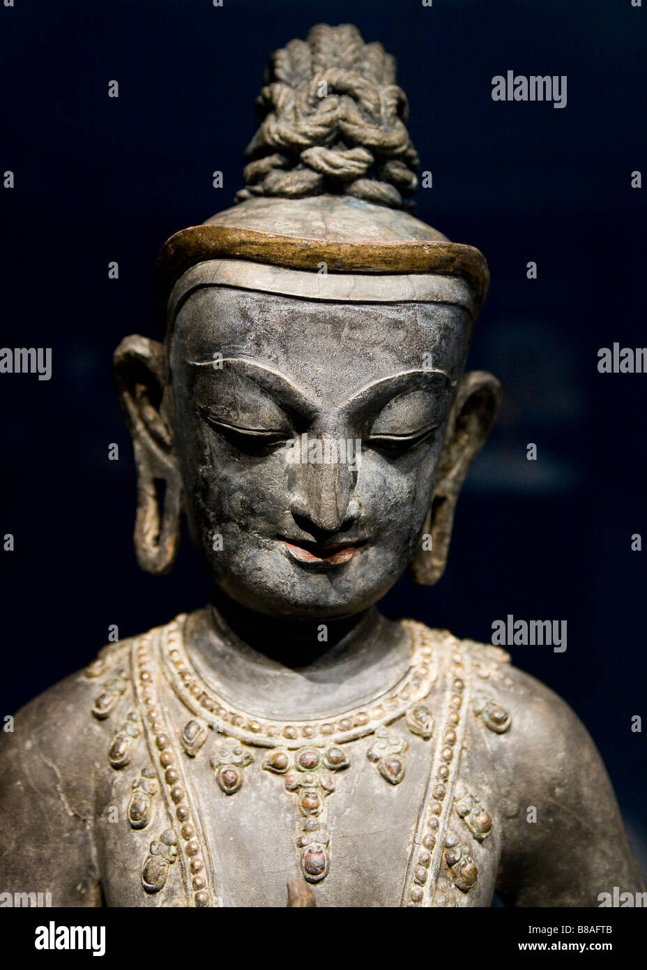 Bodhisattva - China, Yuan dynasty - 13th century Stock Photo