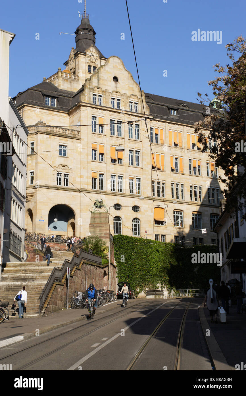 Leonhard grammar school at Kohlenberg Basel Canton Basel Stadt Switzerland Stock Photo Alamy
