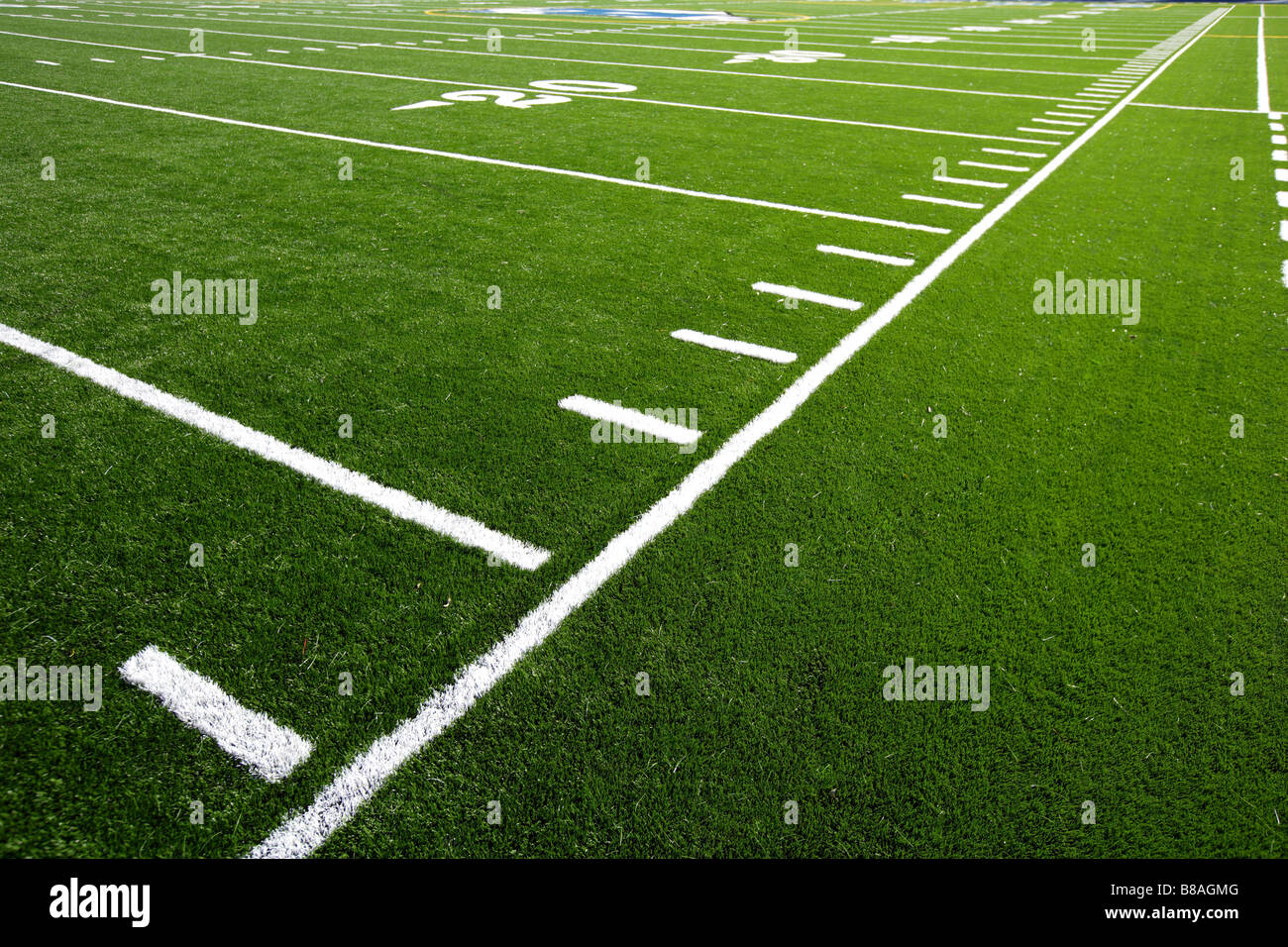Astro turf on sale football field