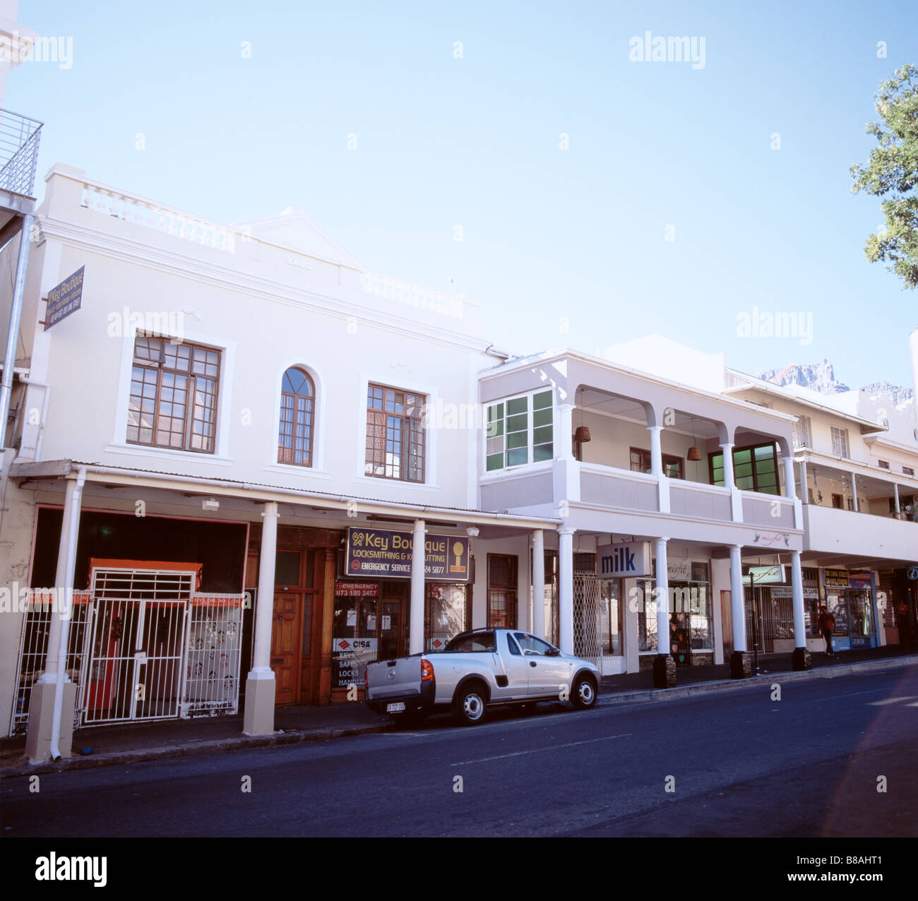 Long Street in Cape Town in South Africa in Sub Saharan Africa