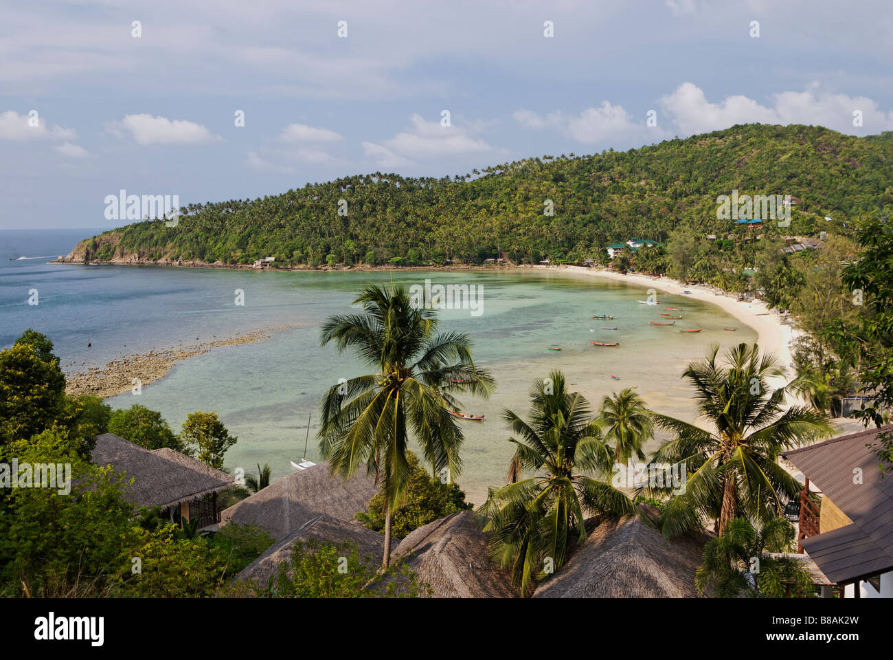 Haad Salad bay Koh Pangan island Thailand Stock Photo Alamy