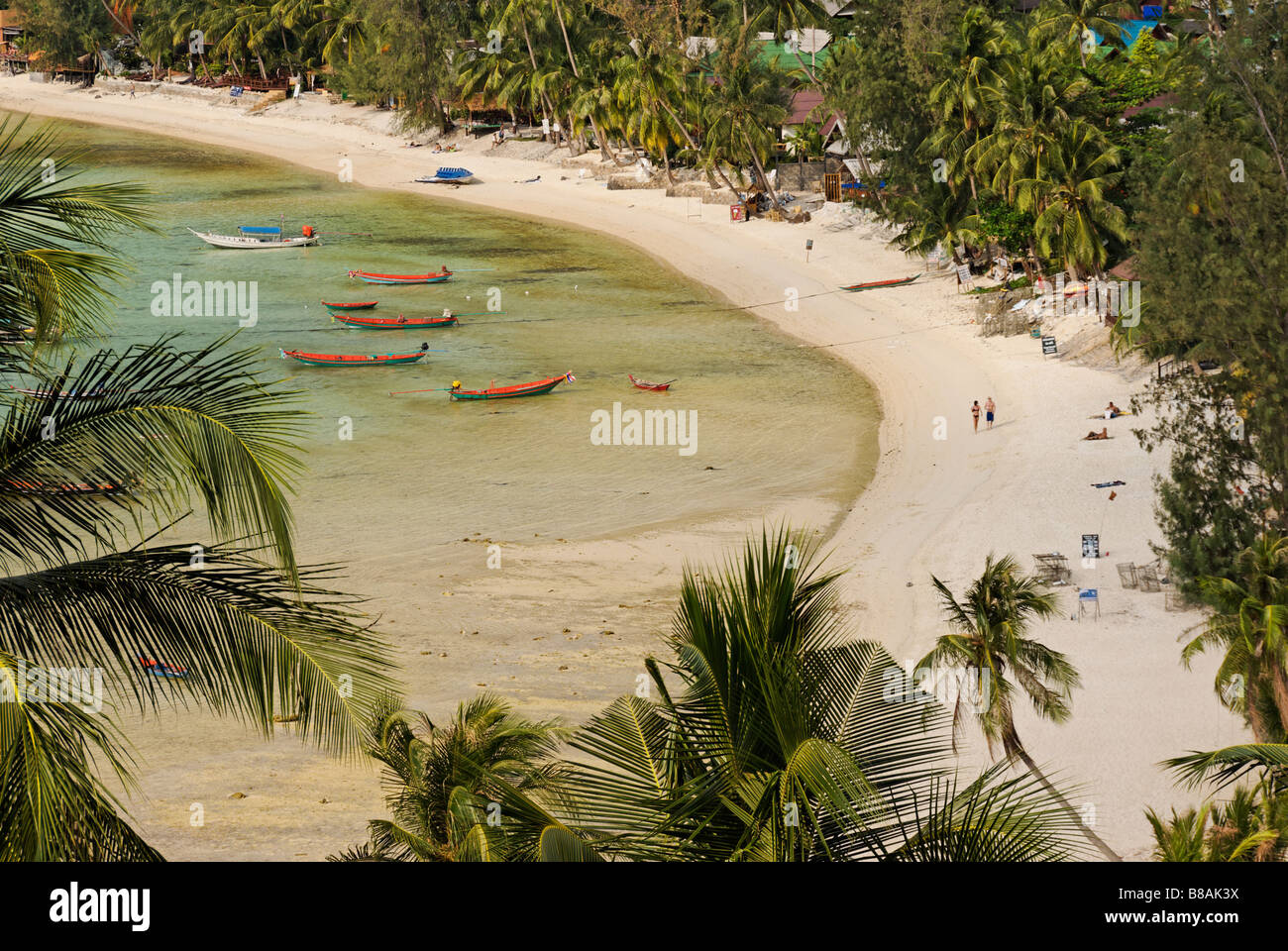 Haad Salad bay Koh Pangan island Thailand Stock Photo Alamy
