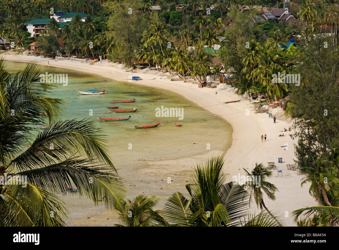 Haad Salad bay Koh Pangan island Thailand Stock Photo Alamy
