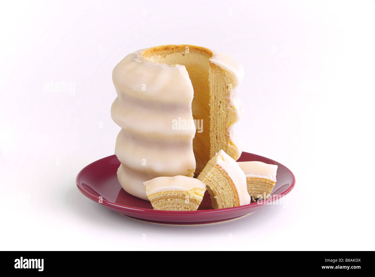 Baumkuchen King of Cakes 02 Stock Photo