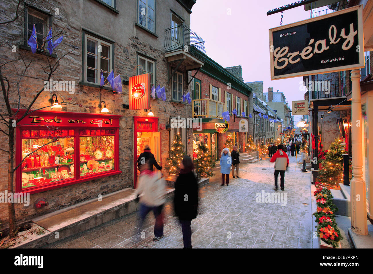 PetitChamplain street Quartier PetitChamplain, Quebec City, Quebec